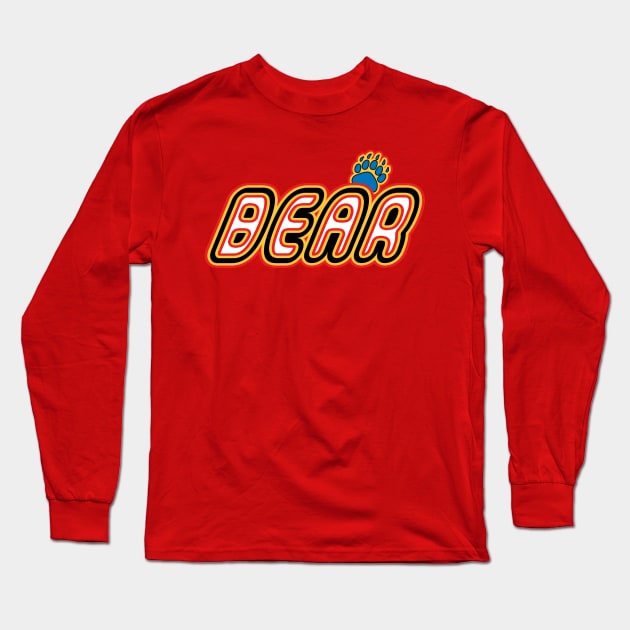 BEAR by WOOF SHIRT Long Sleeve T-Shirt by WOOFSHIRT